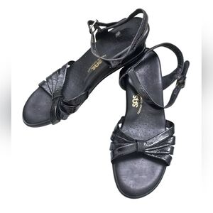 SAS Women's Black Sandals Size 8 US